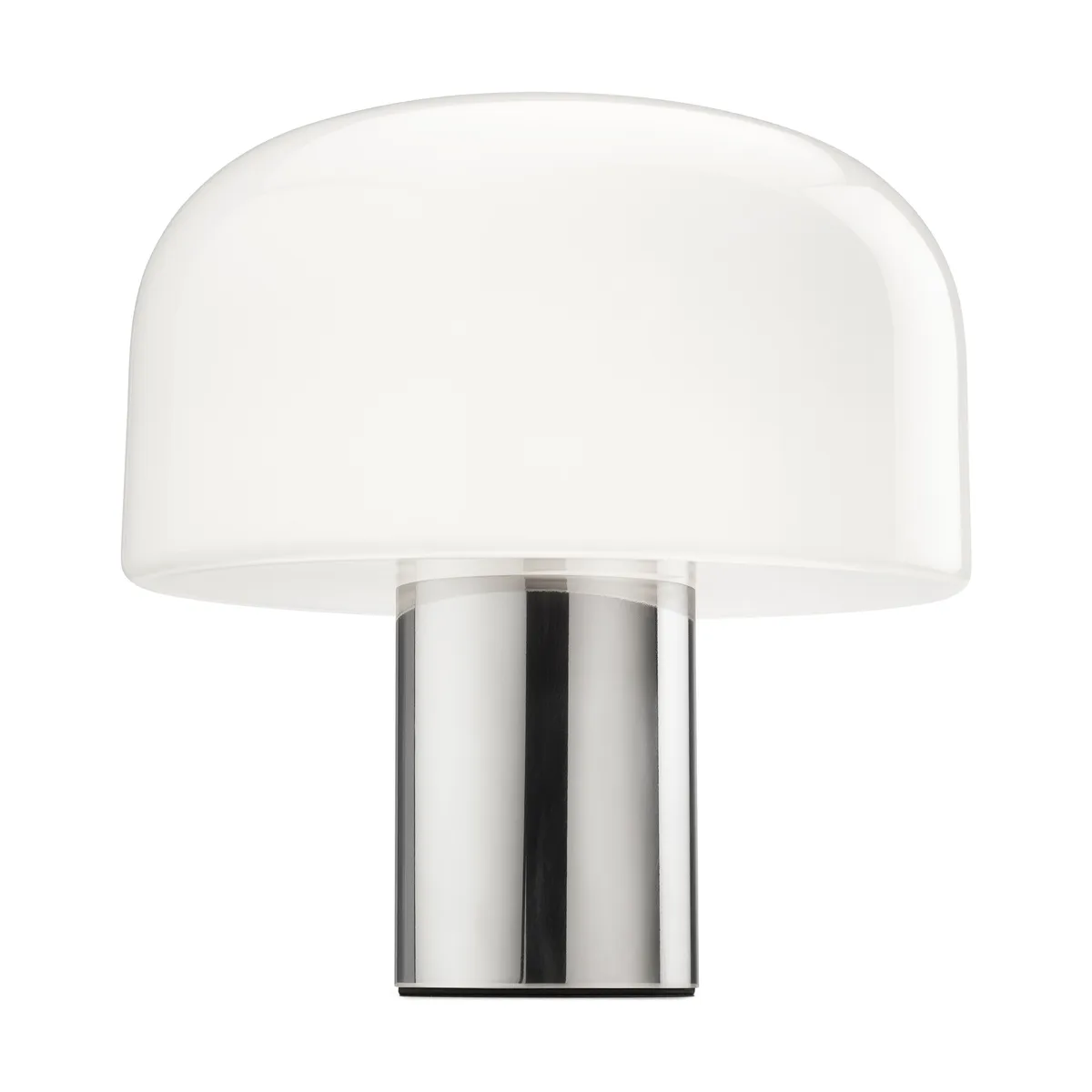 Flos - Bellhop Glass T Table Lamp Bright Aluminium