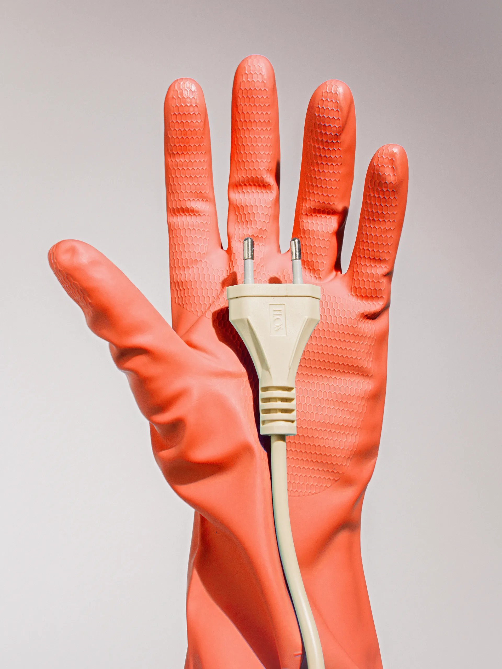 Bilboquet table lamp, Linen Flos