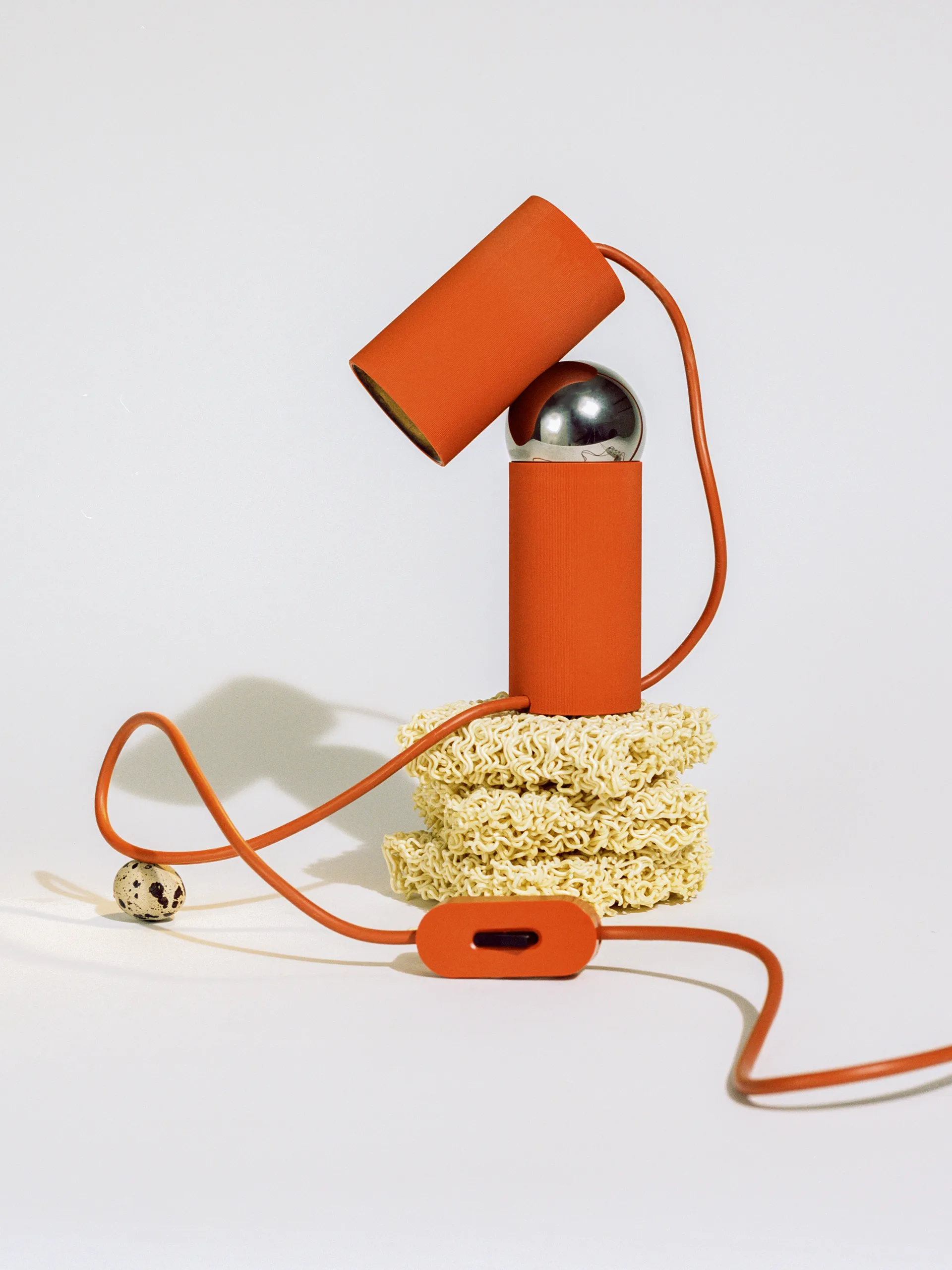 Bilboquet table lamp, Tomato Flos