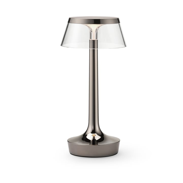Bon Jour Unplugged table lamp - Black Chrome - Flos