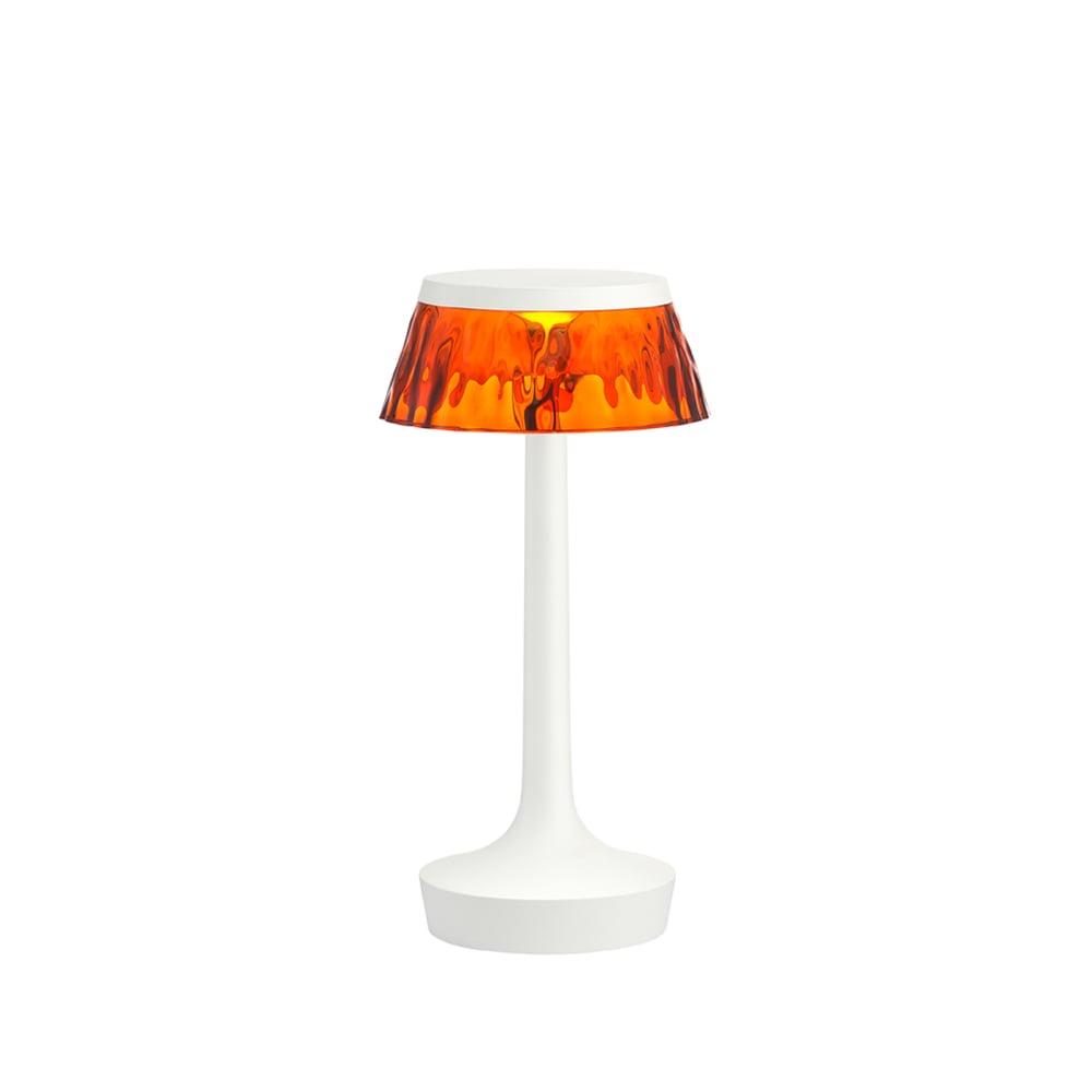 Flos Bon Jour Unplugged table lamp White-amber | Scandinavian Design | Desk & table lamps | White