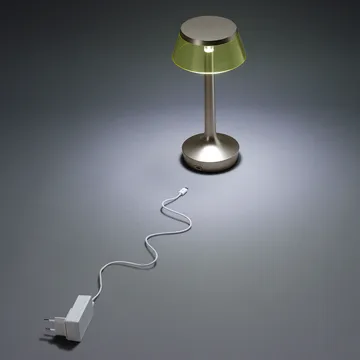 Bon Jour Unplugged table lamp - White-yellow - Flos