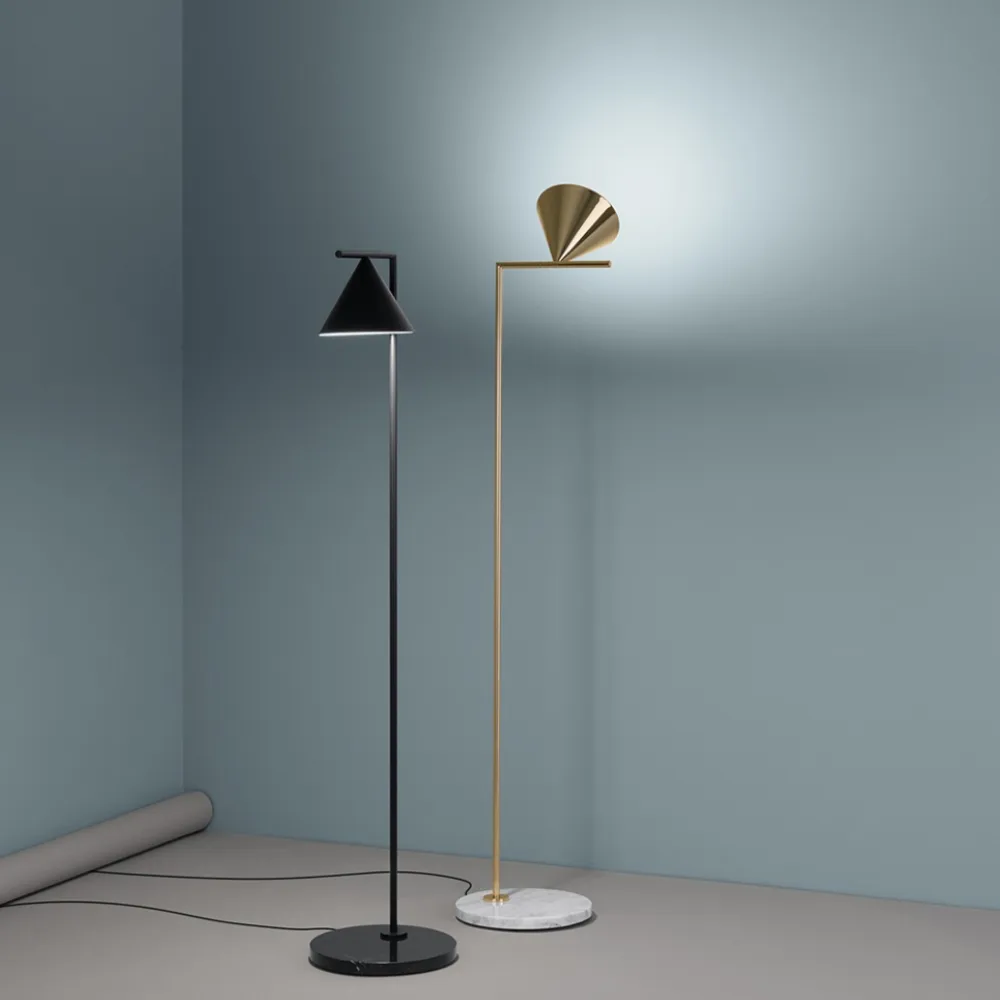 Captain Flint floor lamp, Black Flos