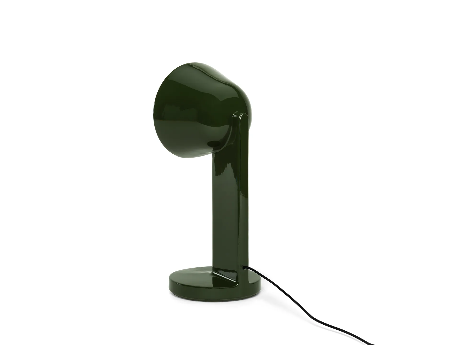 Ceramic Side table lamp, Moss green Flos