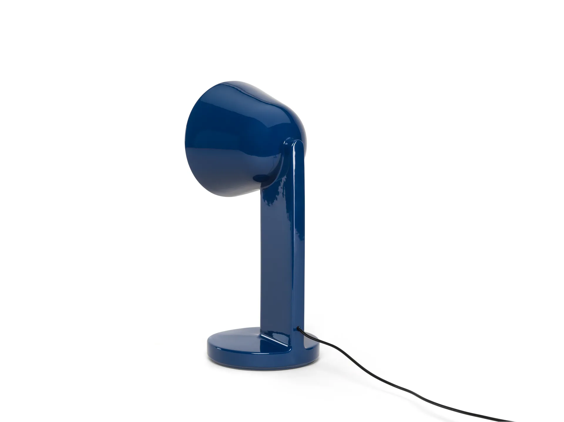 Ceramic Side table lamp, Navy blue Flos