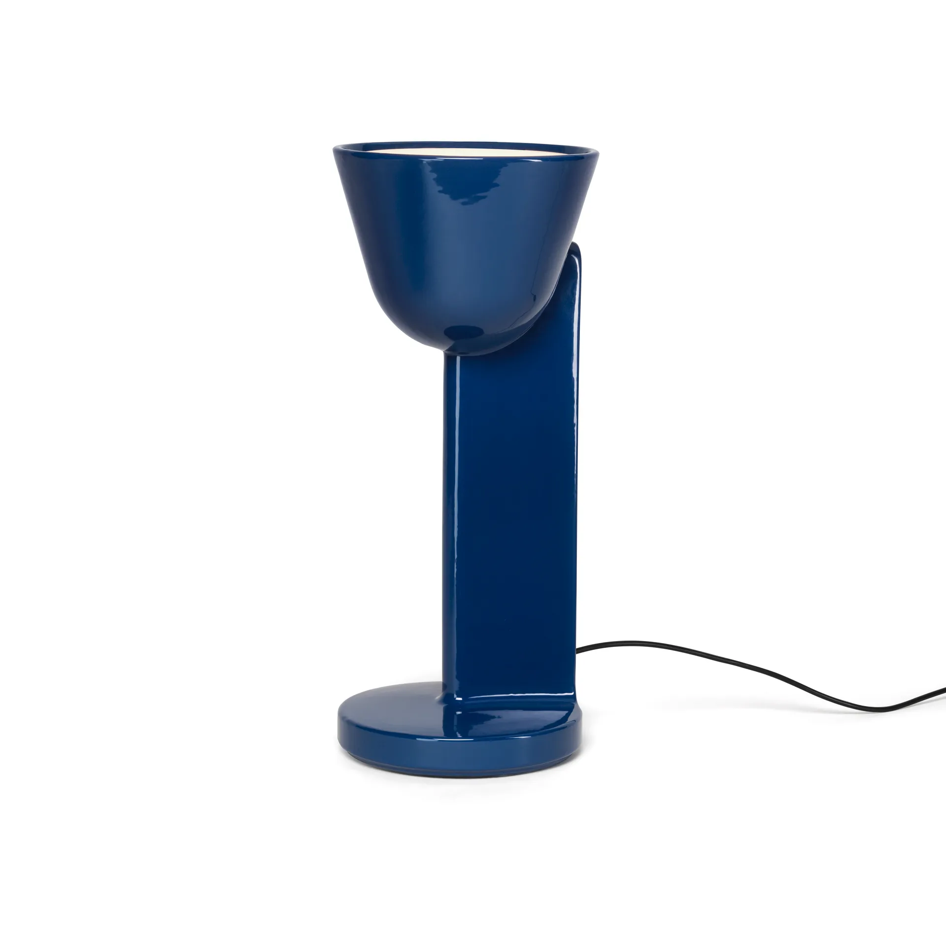 Céramique Up table lamp, Navy blue Flos
