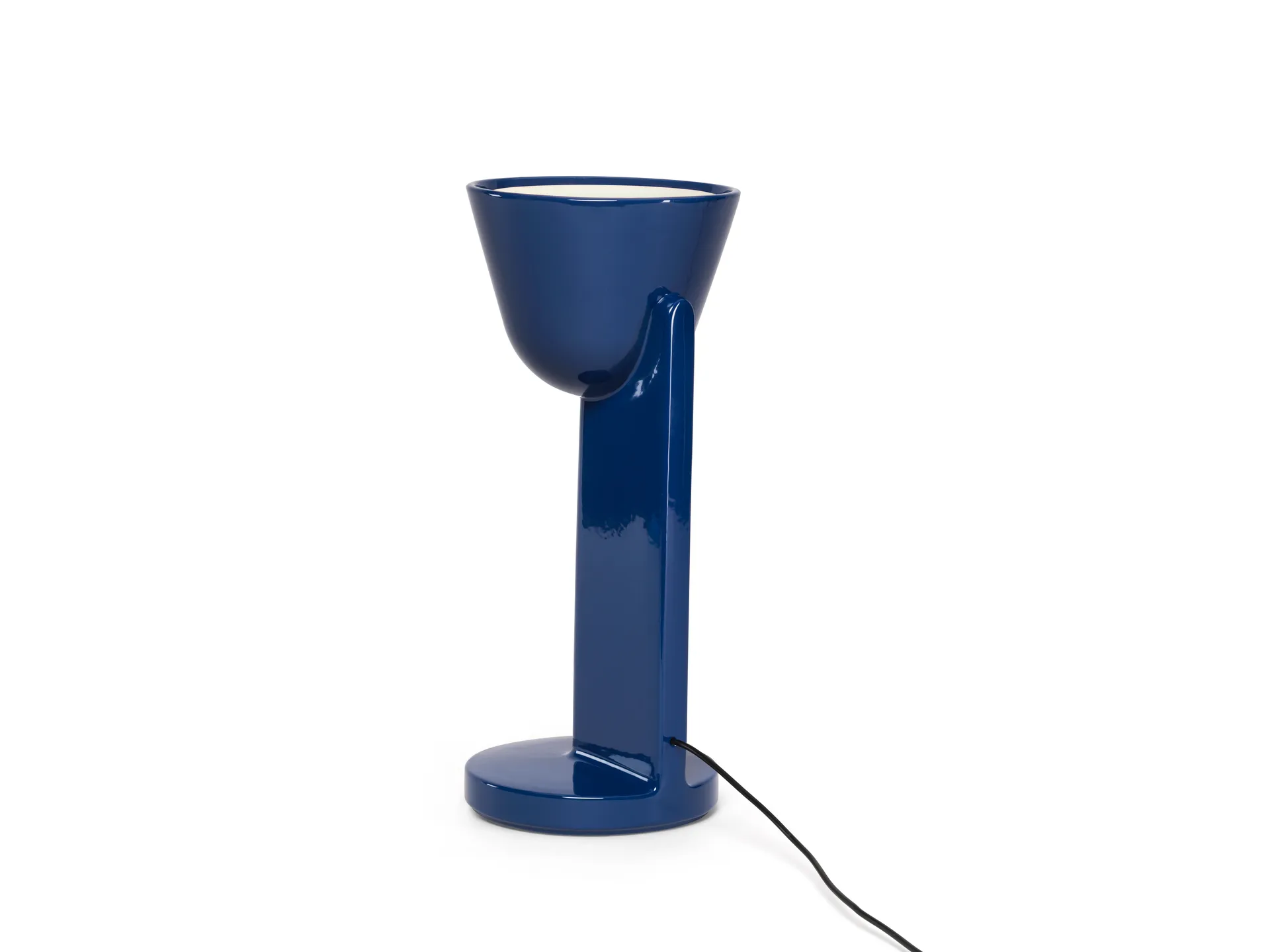 Céramique Up table lamp, Navy blue Flos