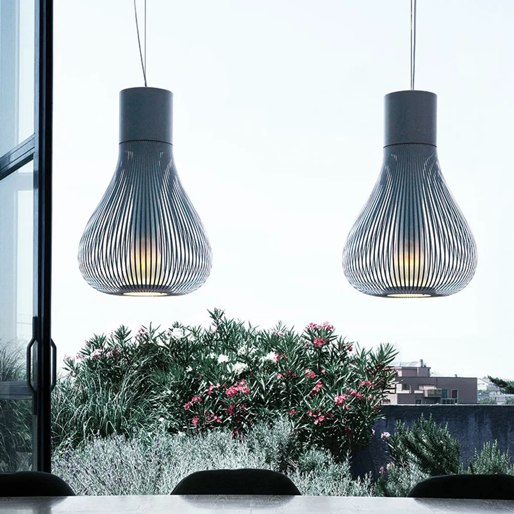 Chasen S2 Pendant, Black Flos