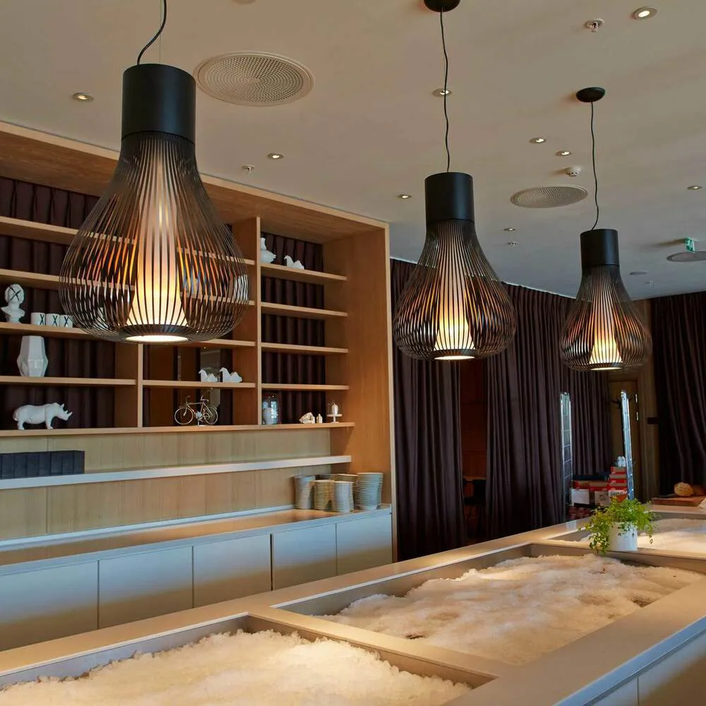 Chasen S2 Pendant, Black Flos