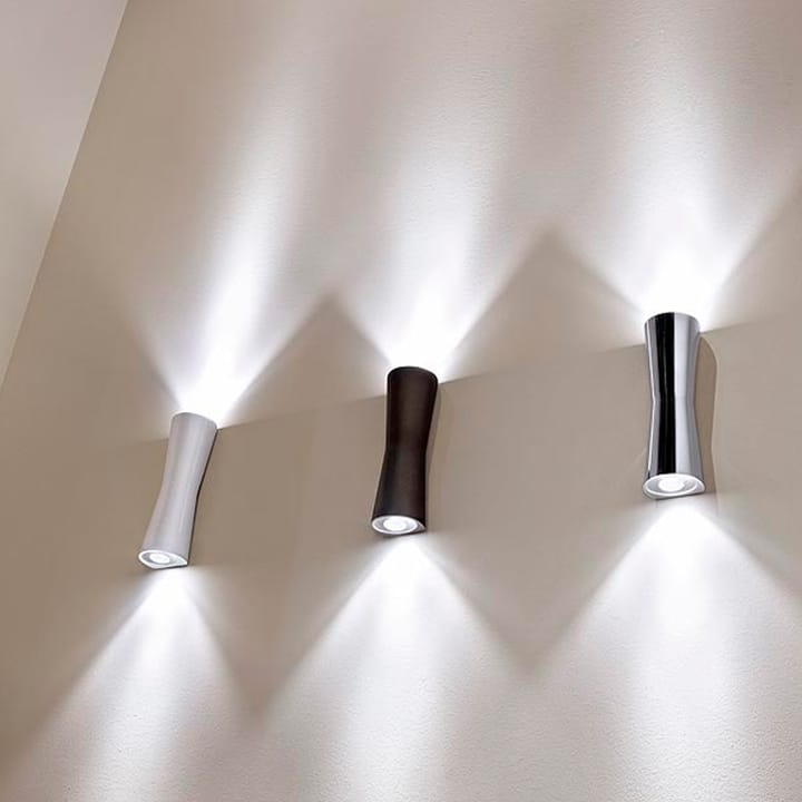 Clessidra 20°+20° wall lamp, White Flos