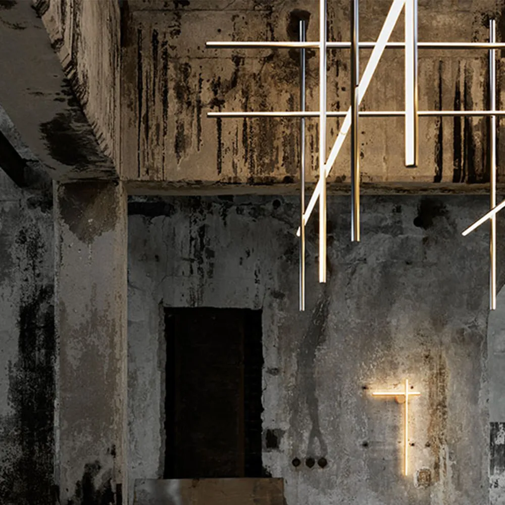 Coordinates C1 pendant, Aluminium Flos