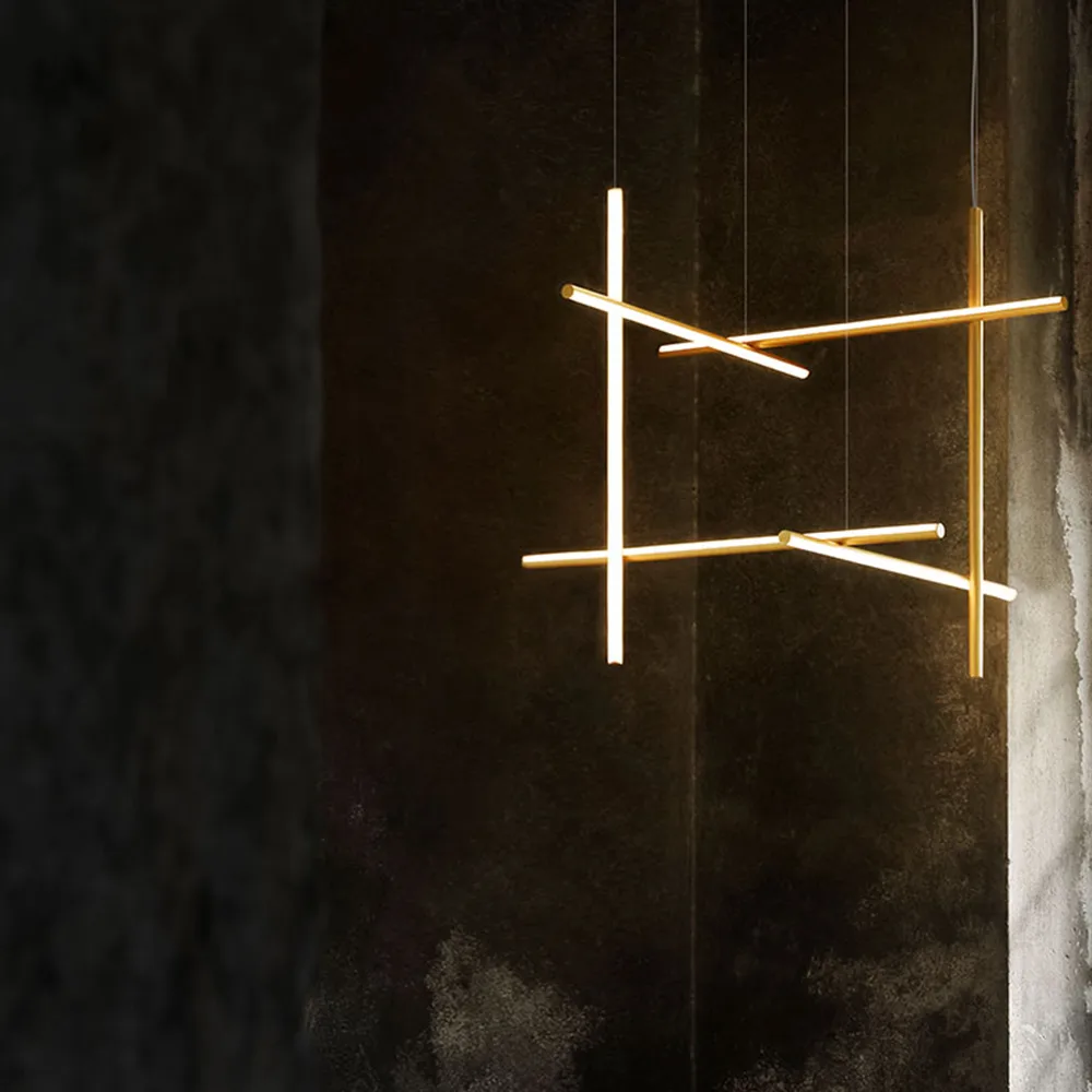 Coordinates S1 pendant, Brass Flos