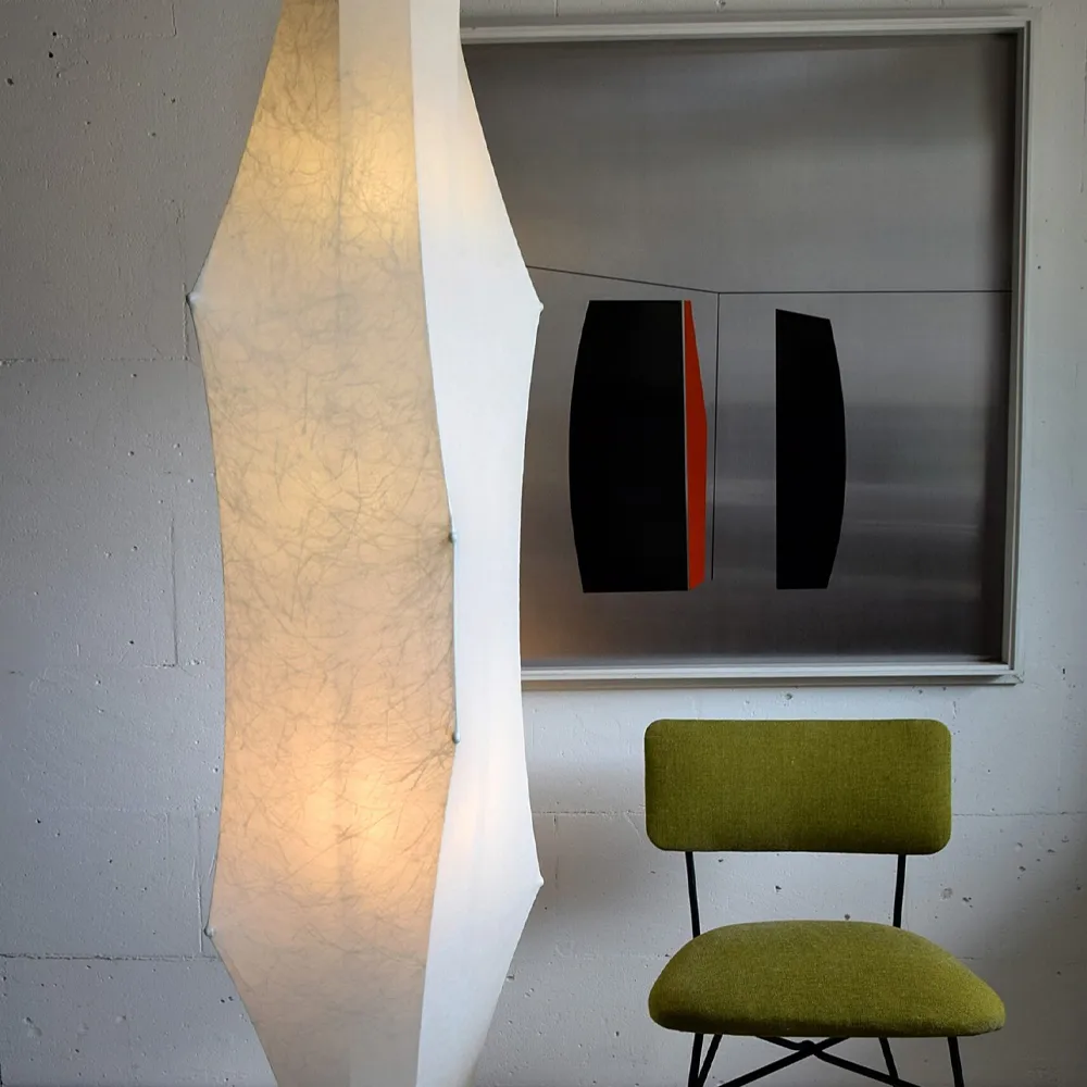 Fantasma piccolo floor lamp, White, cocoon Flos