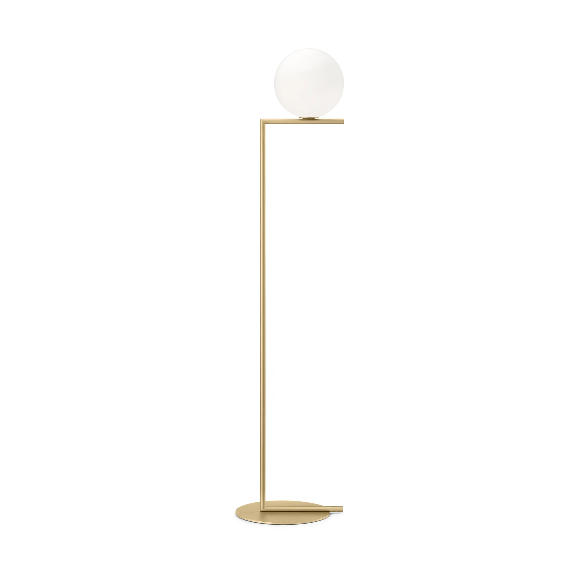 IC F1 floor lamp 135 cm, Gold Flos