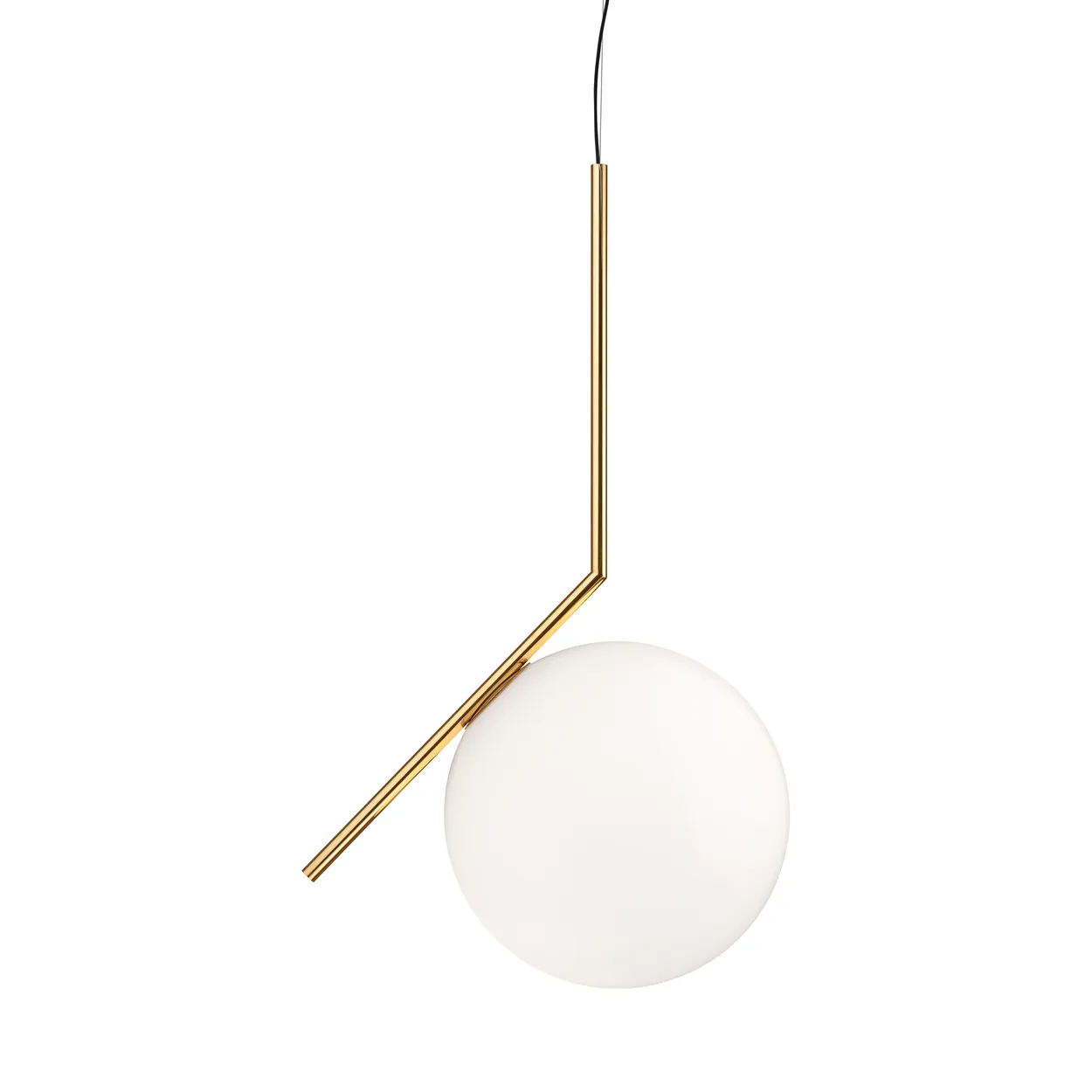 Flos IC Lights S3 pendant 102.8 cm Gold | Scandinavian Design | Pendant lamps | Gold-coloured