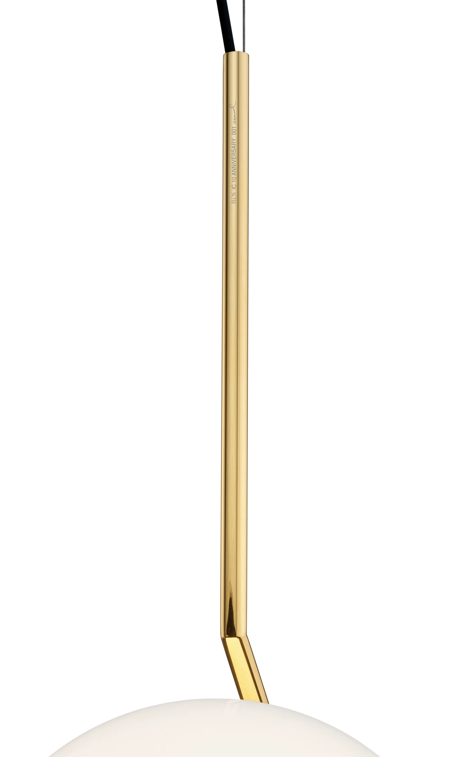 IC Lights S3 pendant 102.8 cm, Gold Flos