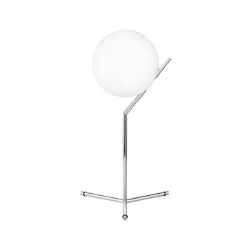 IC Lights T1 High table lamp - Chrome, opal - Flos