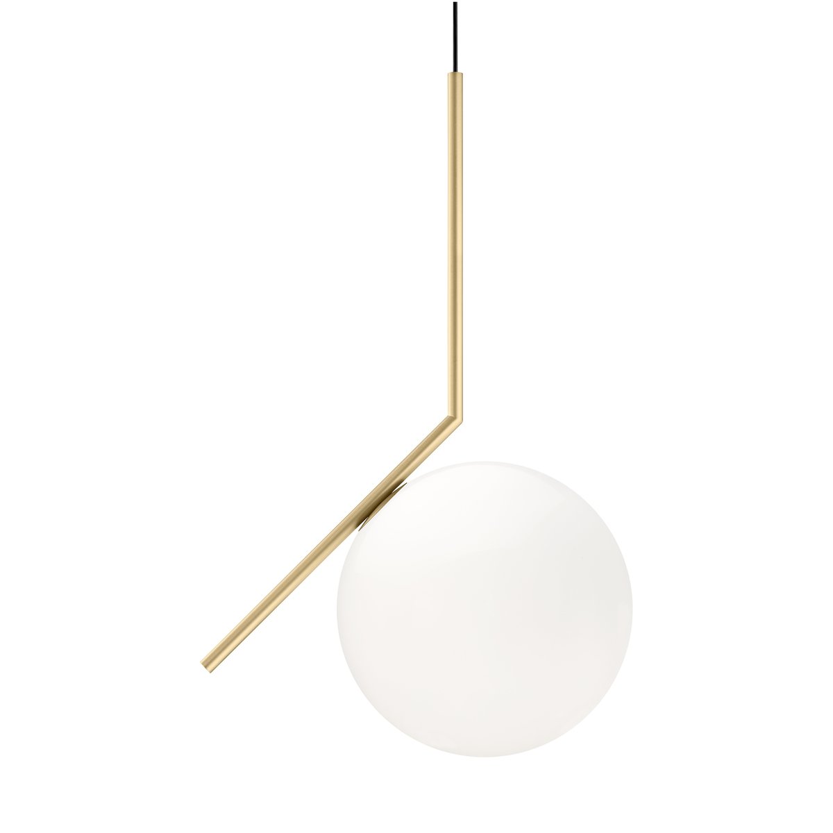 Flos IC S2 pendant 70 cm Gold | Scandinavian Design | Pendant lamps | Gold-coloured