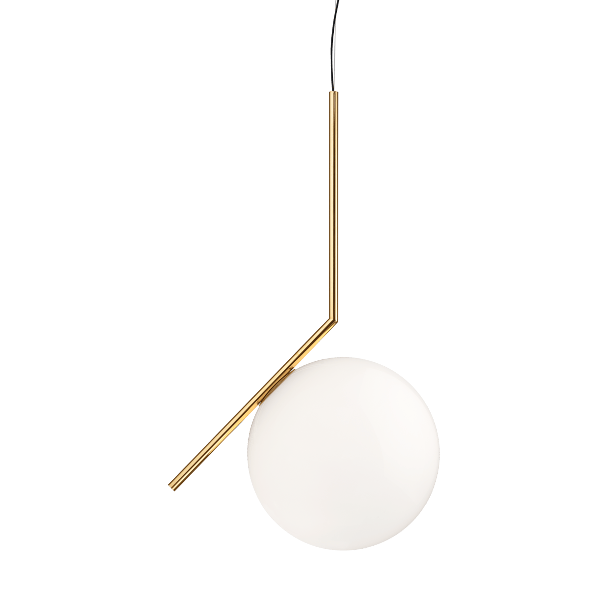 Flos IC S3 pendant 102.8 cm Gold | Scandinavian Design | Pendant lamps | Gold-coloured