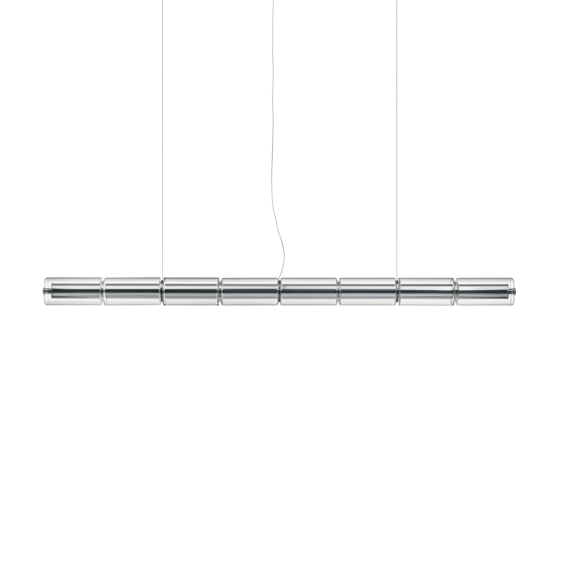 Luce Cilindrica S1 pendant 165.6 cm, Glass Flos
