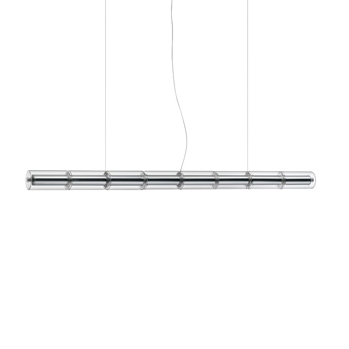 Luce Cilindrica S1 pendant 165.6 cm, Glass Flos