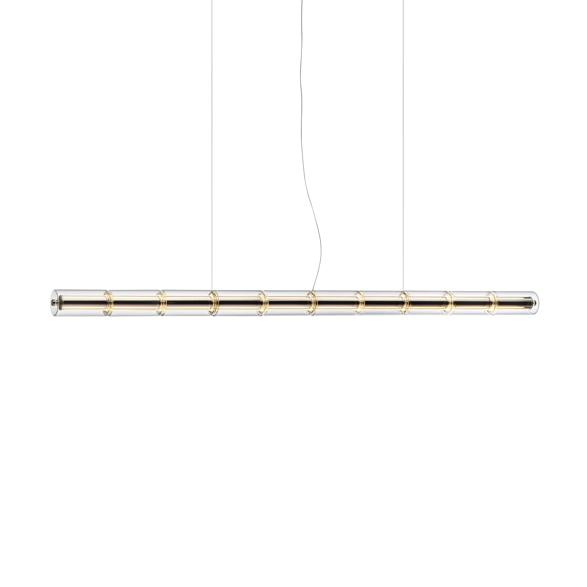 Luce Cilindrica S2 pendant 207.2 cm, Glass Flos