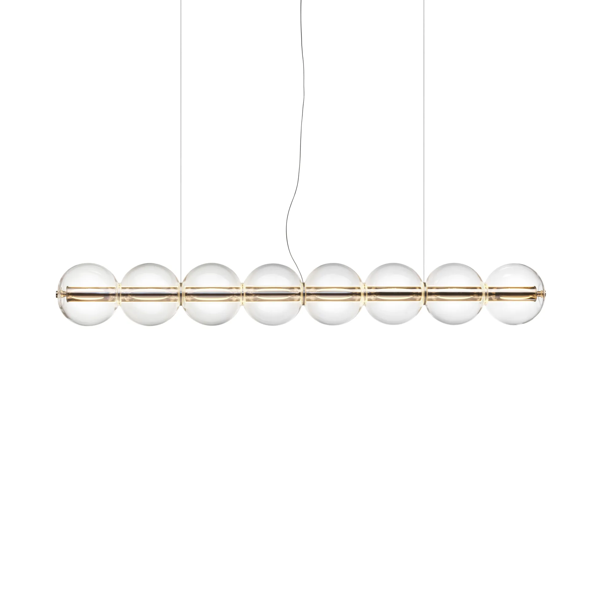 Luce Sferica S1 pendant 165.6 cm, Glass Flos