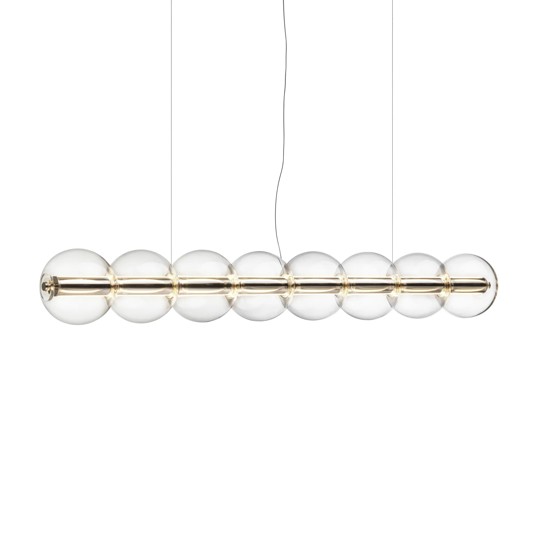 Luce Sferica S1 pendant 165.6 cm, Glass Flos