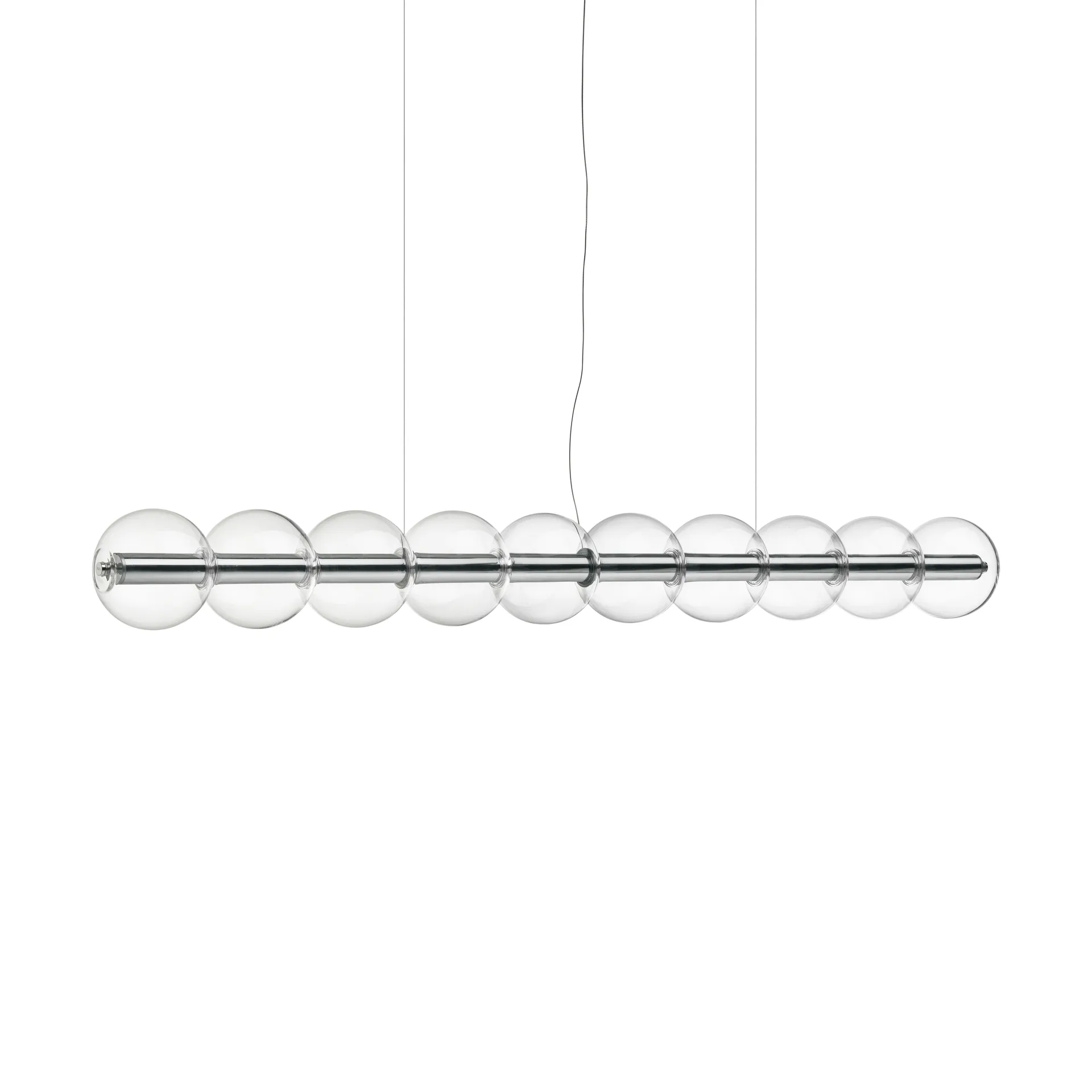 Luce Sferica S2 pendant 207.2 cm, Glass Flos