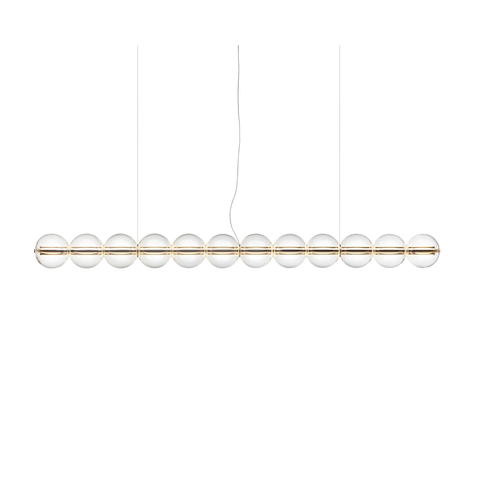 Luce Sferica S3 pendant 248.8 cm, Glass Flos