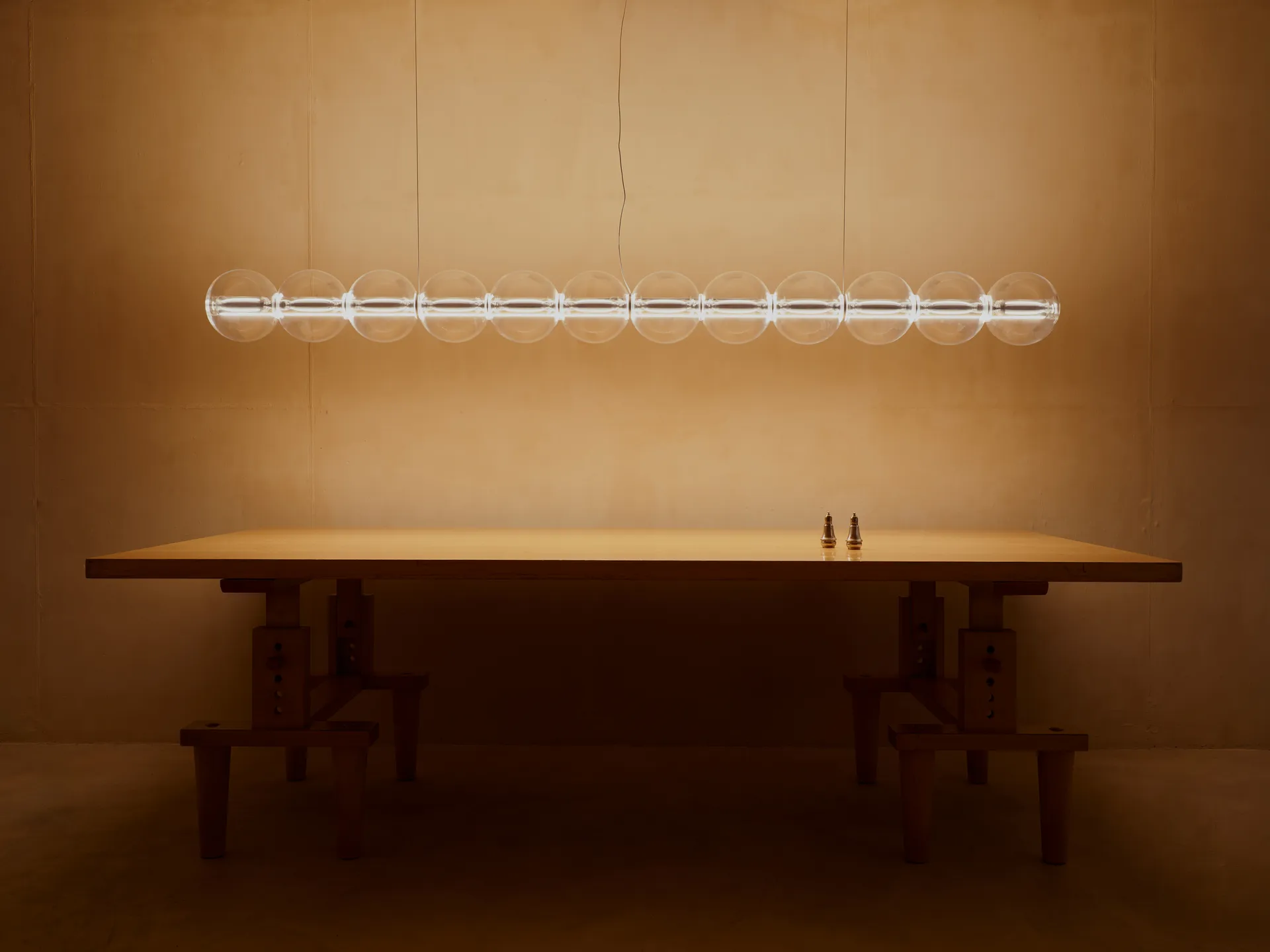Luce Sferica S3 pendant 248.8 cm, Glass Flos