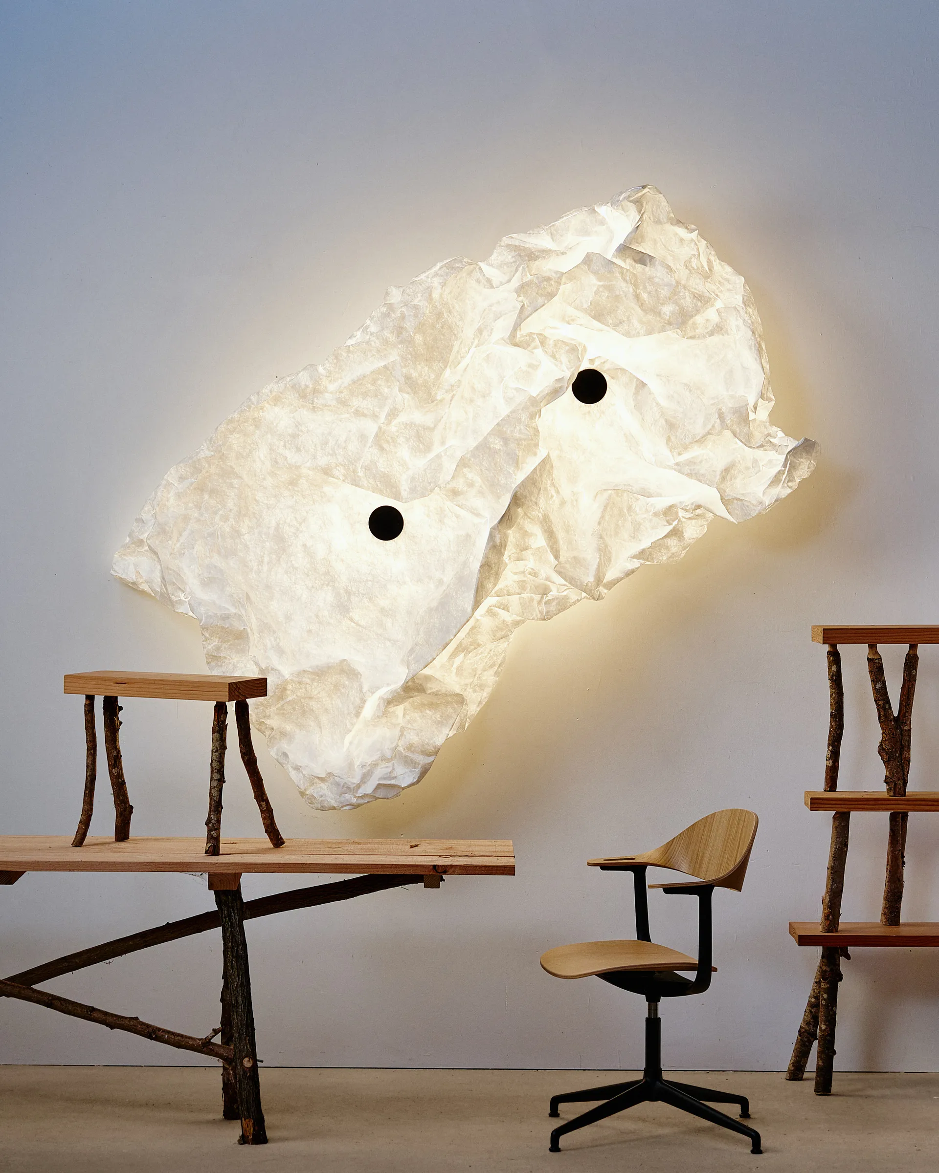 Maap W2 wall lamp - white,  Flos