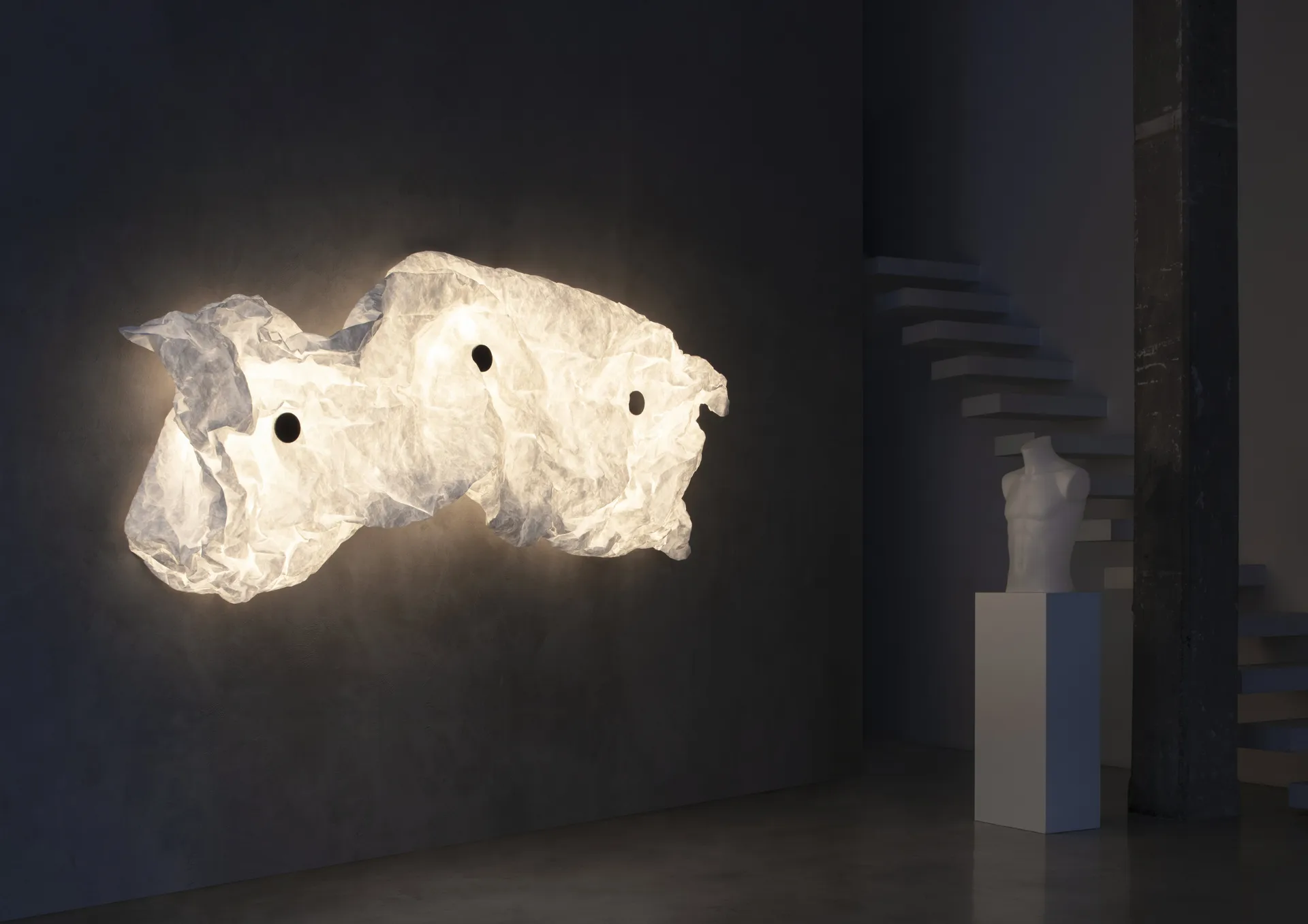 Maap W3 wall lamp - white,  Flos