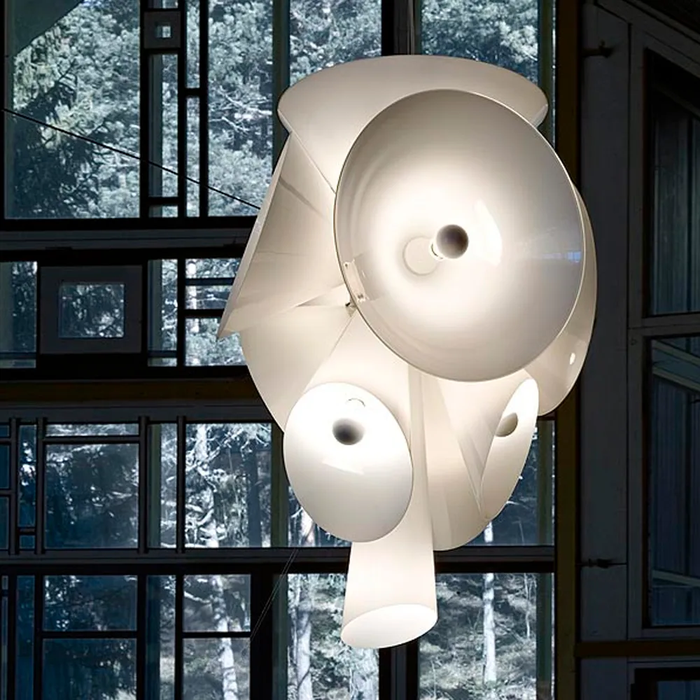 Nebula chandelier, Glass Flos