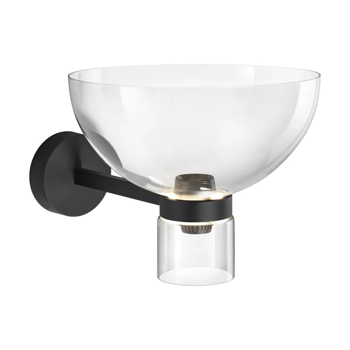Nocturne Bowl wall lamp - Black - Flos