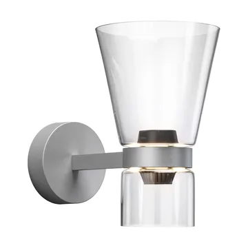 Nocturne Cone wall lamp - Silver - Flos