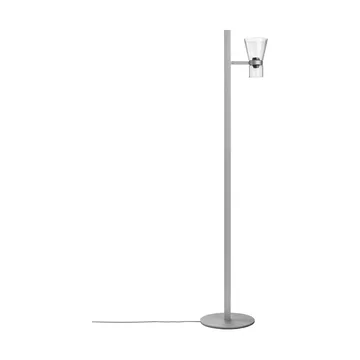 Nocturne FI cone floor lamp - Silver - Flos