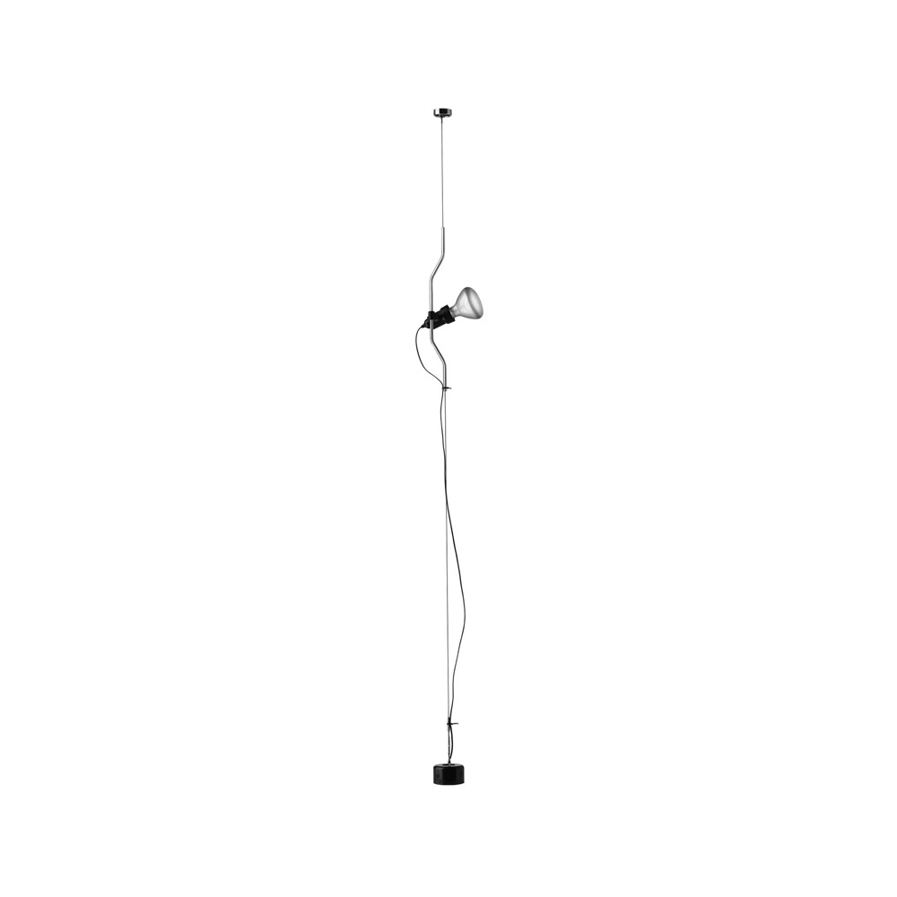 Flos Parentesi floor and ceiling lamp Nickel