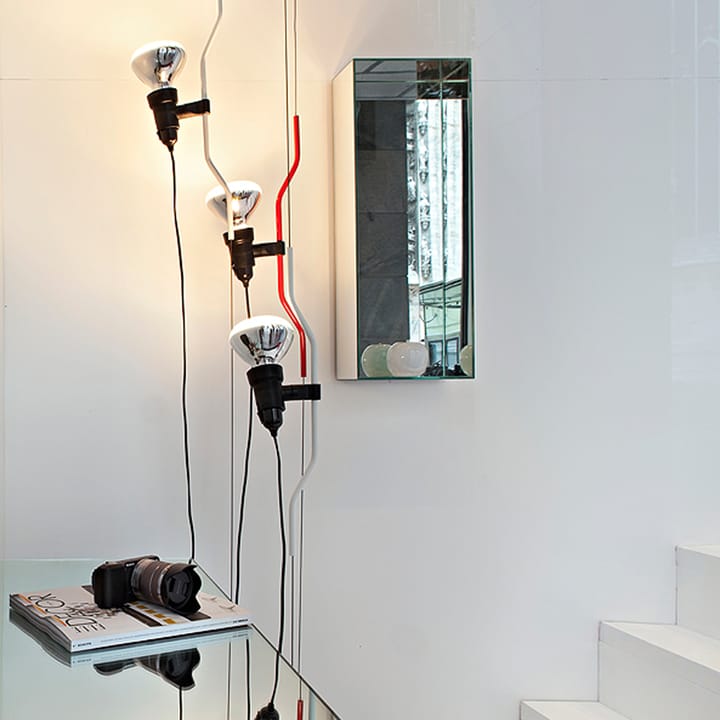 Parentesi floor and ceiling lamp, White Flos