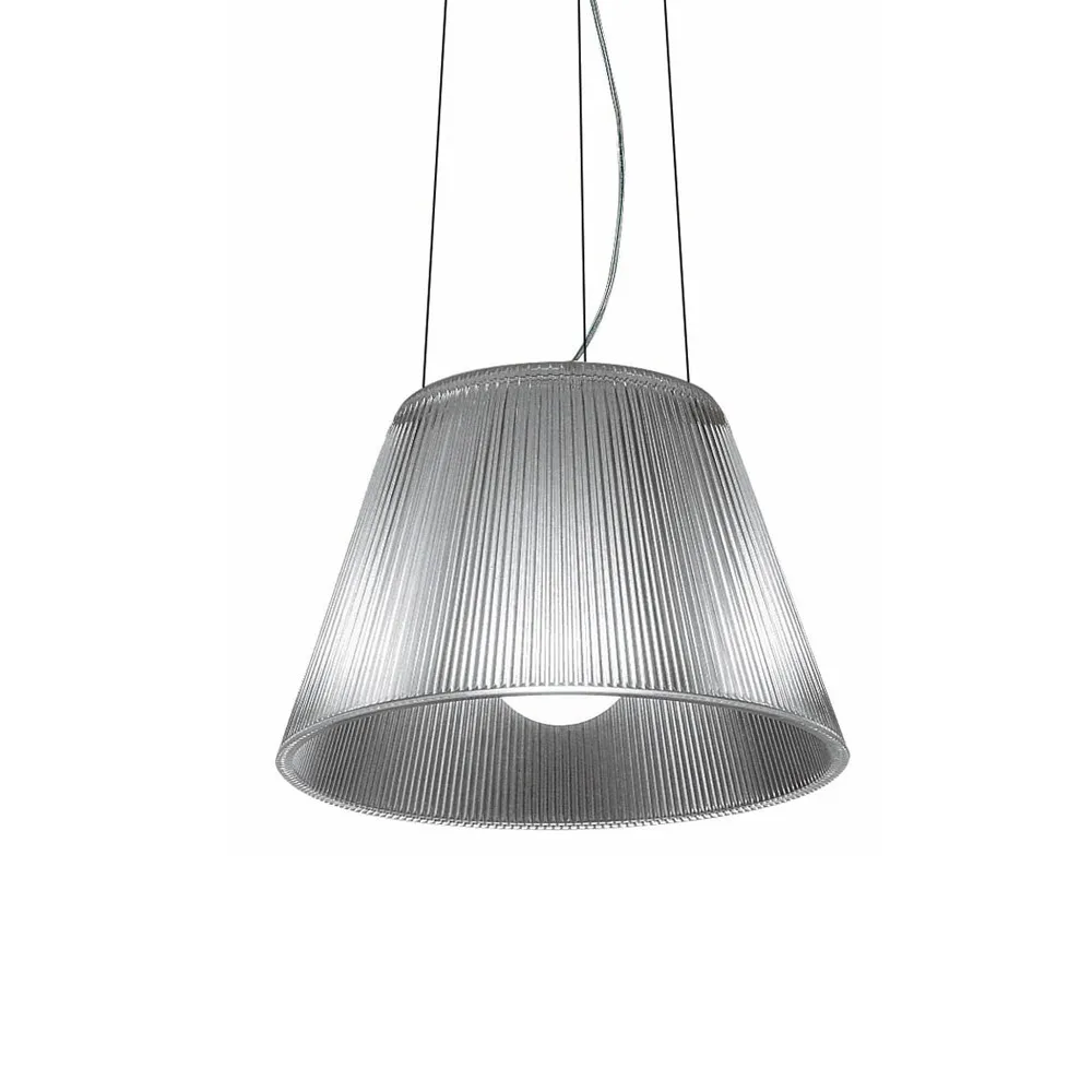Romeo Moon S1 pendant, White/glass Flos