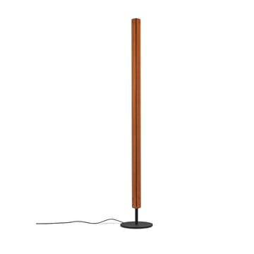 Seki-han floor lamp 226 cm - Heat treated ash-black metal - Flos