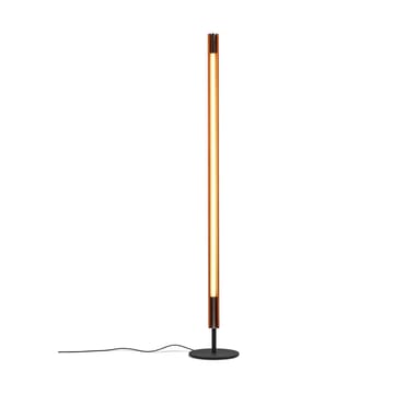 Seki-han floor lamp 226 cm - Heat treated ash-black metal - Flos