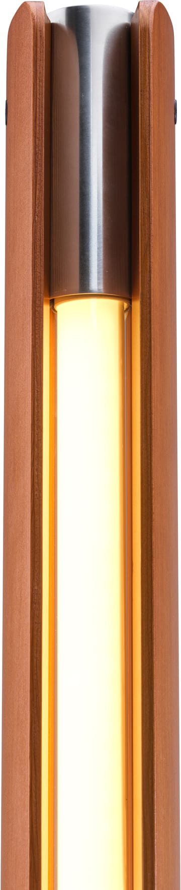 Seki-han floor lamp 226 cm - Heat treated ash-black metal - Flos