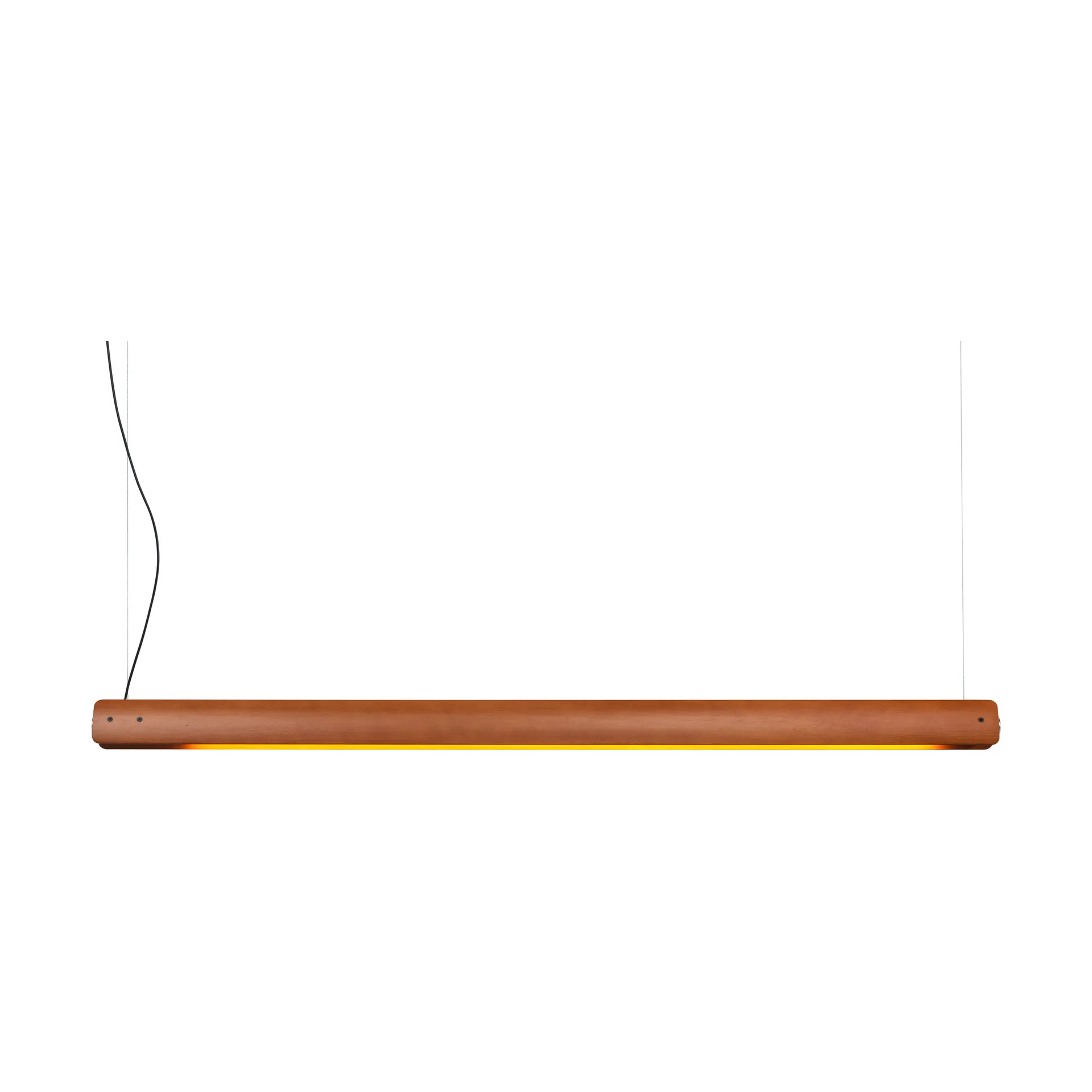 Seki-han pendant 212.5 cm, Heat treated ash-black metal Flos