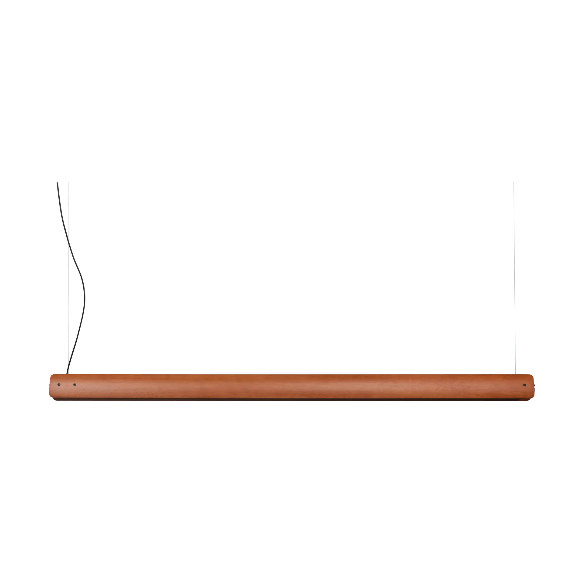 Seki-han pendant 212.5 cm, Heat treated ash-black metal Flos
