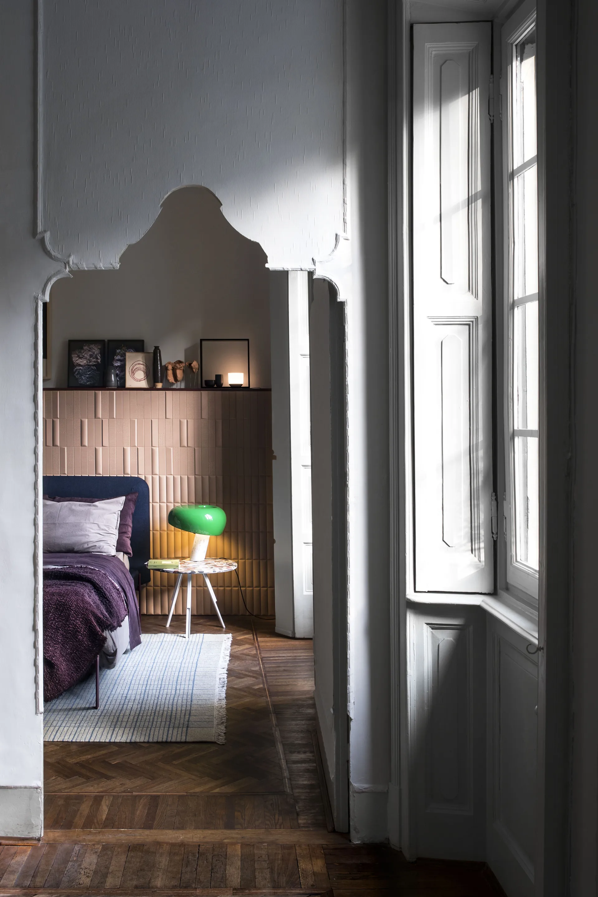 Snoopy table lamp, Green Flos