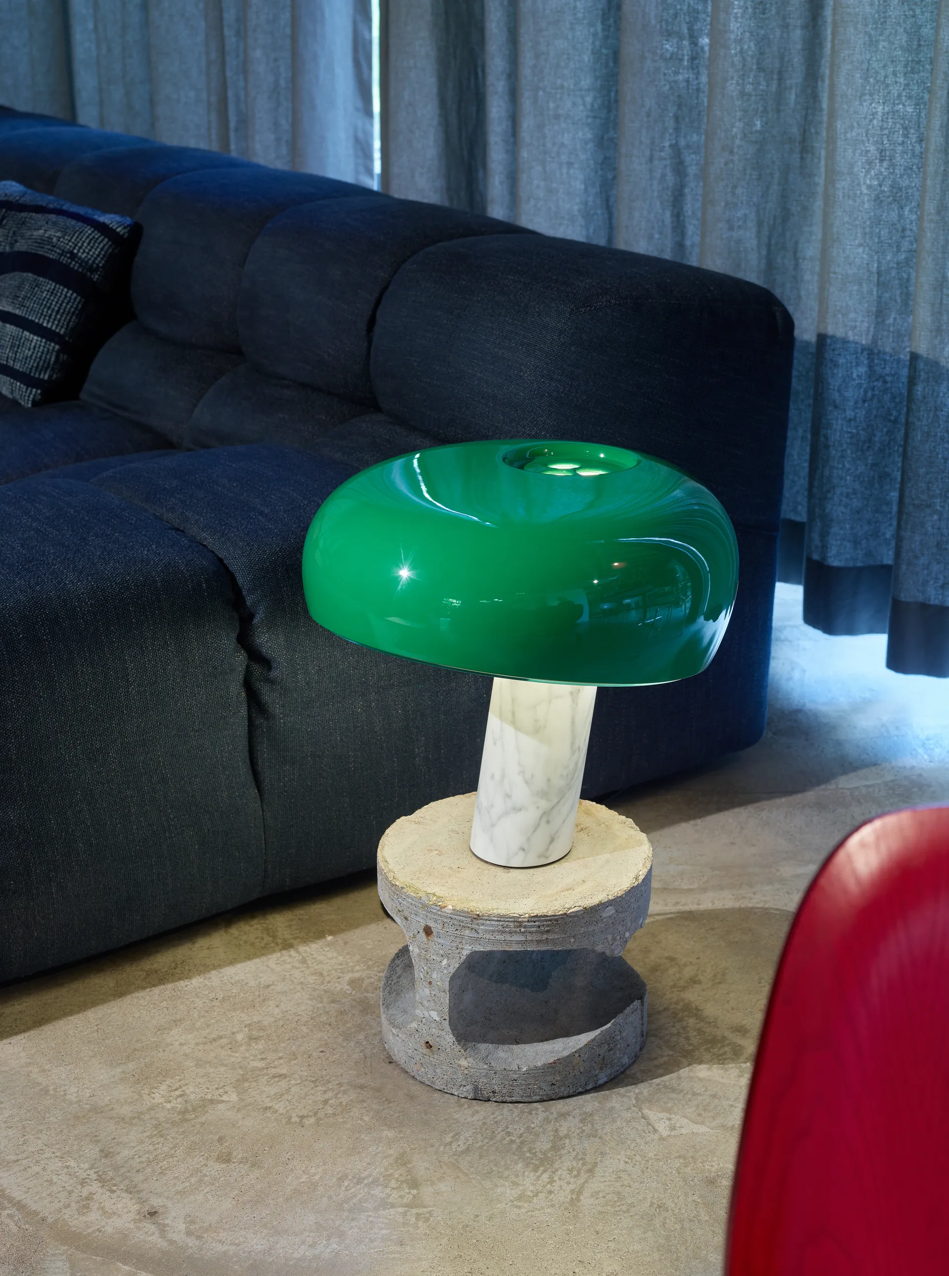 Snoopy table lamp, Green Flos
