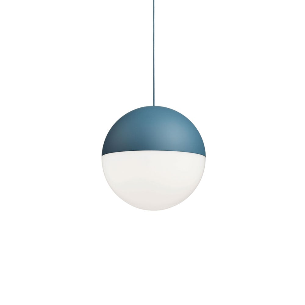 Flos String Light Sphere pendant Blue, 22 m cable | Scandinavian Design | Pendant lamps | Blue