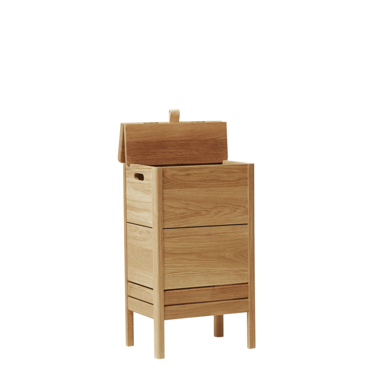 A Line laundry basket, Oak Form & Refine
