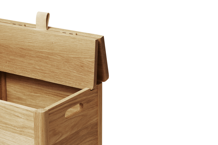 A Line laundry basket, Oak Form & Refine